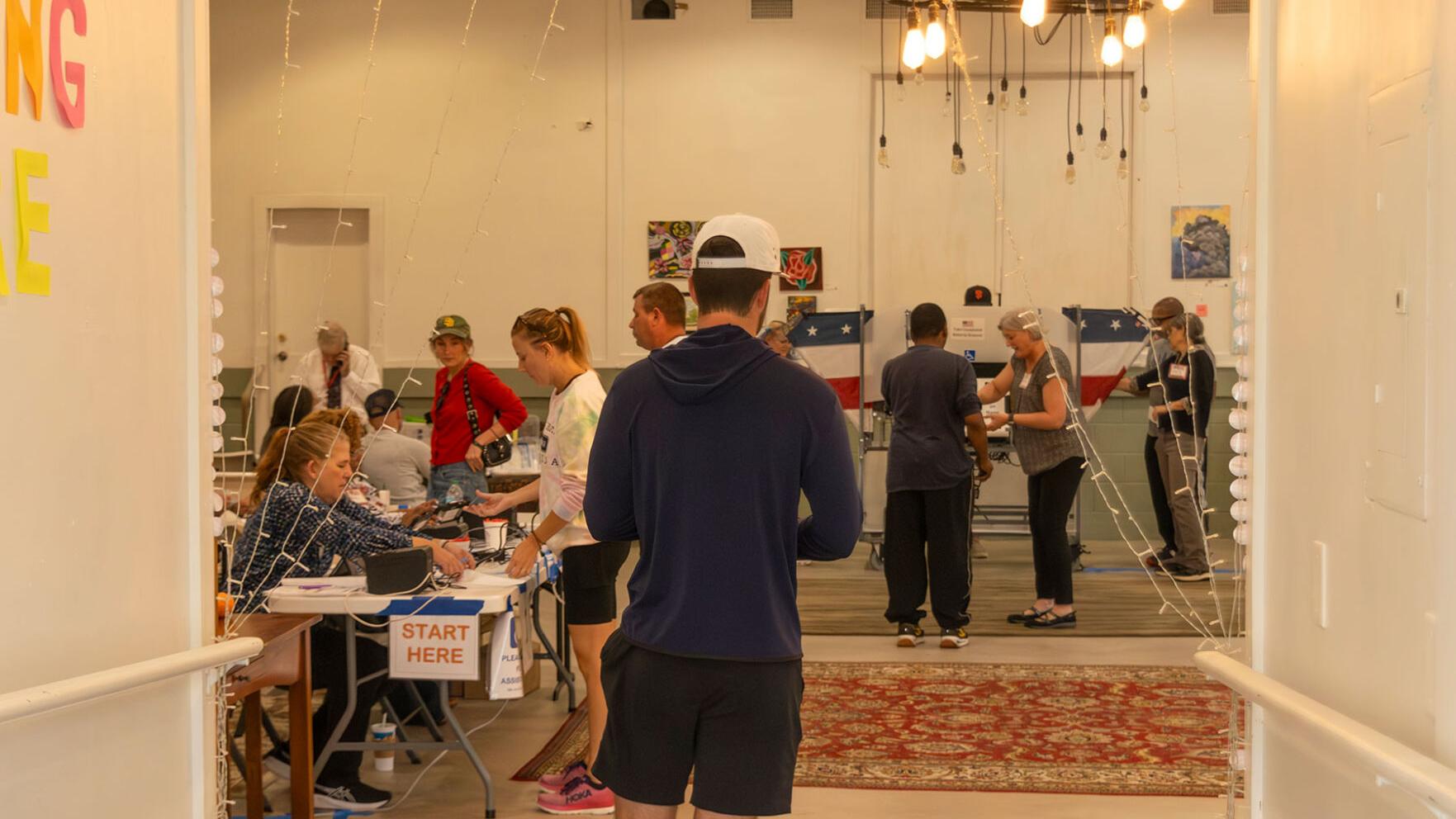 Hey Thanks, Poll Workers